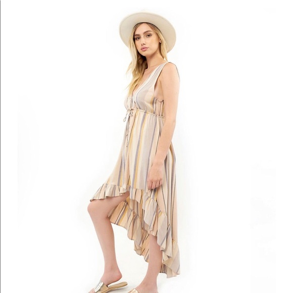 Saltwater Luxe Lovestoned midi dress xs - Picture 4 of 7